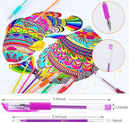 TANMIT Glitter Gel Pens, 160 Pack Glitter Pen - Image 7