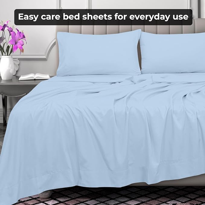 Royale Linens Twin Flat Sheet - Image 6