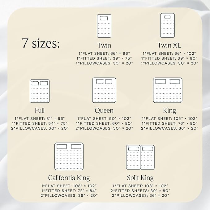 LuxClub 3 PC Twin XL Sheet Set, Deep Pockets Wrinkle Free Cooling Bed Sheets - Image 4