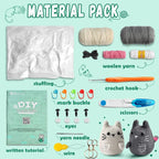 Faircosy Crochet Animals Kit for Beginners: Learn to Crochet Cats - Image 2