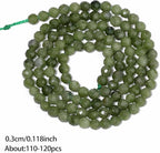 3mm 120pcs Southern Jade Tiny Gemstone Beads - Image 2