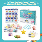 Both idea Air Dry Clay Kit, Ocean Theme | 12 Packs, Non-Toxic Kids Gift | - Image 3