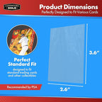 Cardboard Gold Penny Sleeves for Trading Cards - Image 2