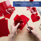 FIESTA WRAPS Red Cellophane Sheets 150-Pack - Image 6