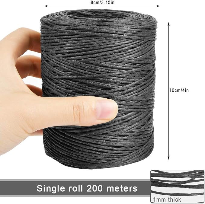 TIMESETL 656 Feet Floral Bind Wire Rustic Vine Wrapping Wire, Paper Covered - Image 2