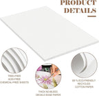 Kisston 10 Sheets Large Watercolor Paper 22 x 30 Inches, 140 Lb/300 GSM Cotton - Image 6