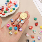 100pcs Animal Polymer Clay Spacer Beads - Image 6