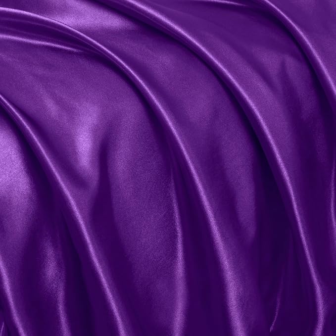 Homiest Ruffle Satin Body Pillow Cover, Silky Satin Body Pillowcase - Image 7