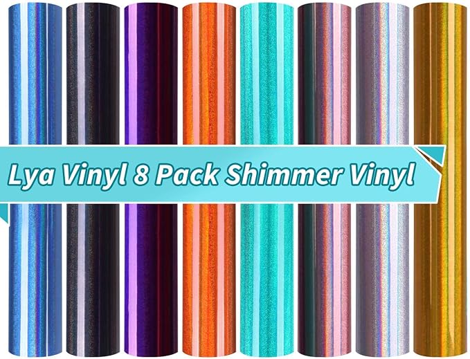 Lya Vinyl Holographic Permanent Vinyl Bundle by LyaVinyl