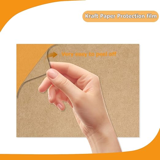2 Pack 8'' x 12'' Translucent Orange Acrylic Sheet, 3mm Thick Acrylic - Image 3