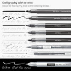ARTEZA Hand Lettering Pens Set of 12 – Calligraphy and Brush Pens - Image 6