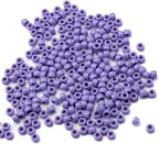 Gxueshan 1000 Pcs Acrylic Plastic White Pony Beads 6x9mm Bulk Kandi Beads - Image 3