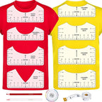 12pcs Tshirt Ruler Guide for Vinyl Alignment, T Shirt Measurement Accessories - Image 8