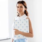 Blue Bow Round Ring Binders 1.5 Inch Ribbon Bow Knot 3 Ring Clipboard Binder - Image 5