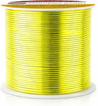 Mandala Crafts 18 Gauge Yellow Green Anodized Aluminum Craft Wire, 100 FT | - Image 2
