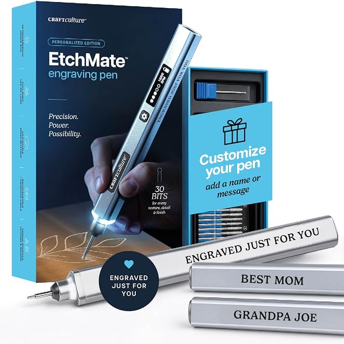 EtchMate Engraving Pen for Metal by Craft+Culture