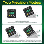 Digital Angle Finder Protractor Tool, 4×90° High Accuracy Measuring Tool - Image 2