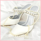 NACHLYNN 6480 Pcs Flat Back Pearl 7 Sizes Half Round Beige Flatback Pearls - Image 6