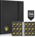 Card Binder 9 Pocket, Fabmaker 396 Pockets Trading Card Binder, Premium by Fabmaker