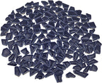 200g Ceramic Mosaic Tiles for Crafts, Irregular Stained Ceramic 0.2"x0.8" by Esweny