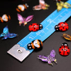 Miniature Micro Resin Ladybug Butterfly Bee Set, Dollhouse Miniature Flatback - Image 8