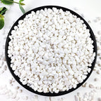 YISZM 5LB Succulent and Cactus Gravel Pebbles, 1/5 Inch White Natural by YISZM-ForYourNaturalLife