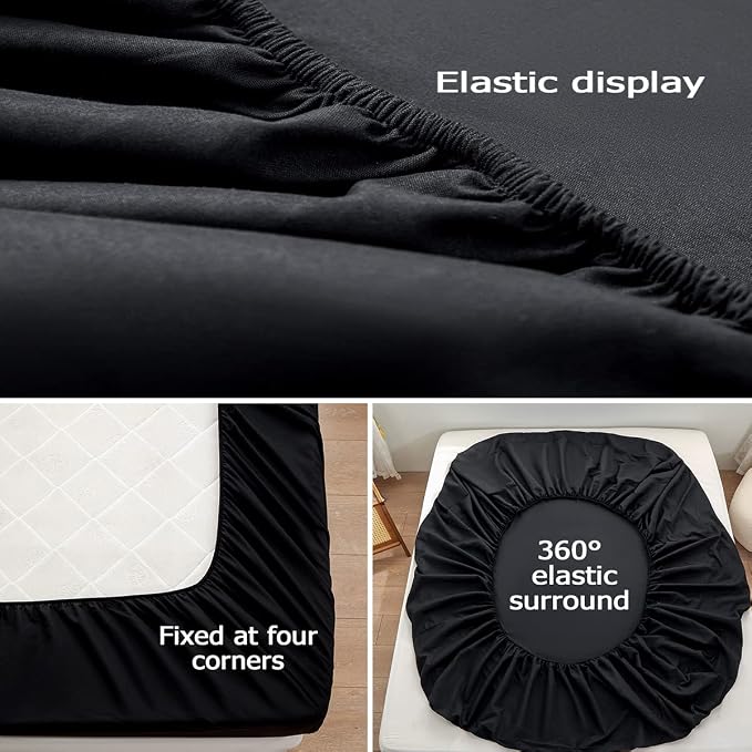 Bedding King Size Fitted Sheet Only - Image 4