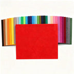 Assorted Craft Felt Sheets: 20 Pack 8x12 Inch Rectangles 1mm Thick by FVOLREM