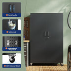 Yizosh Metal Garage Storage Cabinet - Image 4