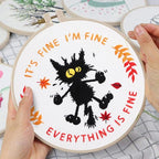 Louise Maelys Everything is Fine Embroidery Kit - Image 3