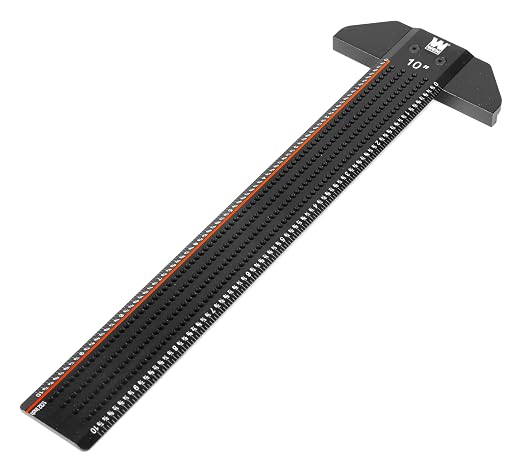 WEN 10-Inch T-Shaped Marking Ruler - Image 2