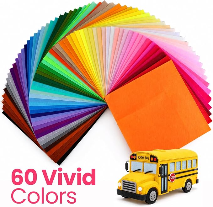 Reginary 120 Pcs 12 x 12 Inch Felt Sheets Bulk - Image 7