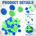 Blueweenly 100 Pcs Foam Wheels Set - Image 3