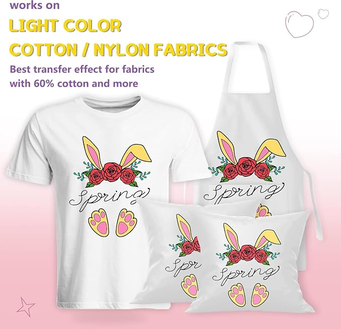 HTVRONT Heat Transfer Paper for T Shirts - Image 3