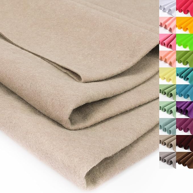 XSEINO Soft Felt Fabric, Large Single Piece, 36x72 Inch, 1.4mm Thick Light - Image 7
