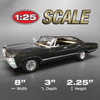 AMT 1967 Chevy Impala 4-Door Supernatural 1:25 Scale Model Kit - Image 4