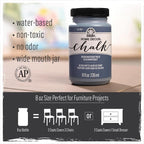 FolkArt Home Décor Chalk Paint, Frosted Leaves 8 fl oz Acrylic Chalk Paint - Image 9