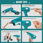 100W Hot Glue Gun Kit with 30 Glue Sticks - Image 6