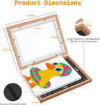 1 Pack Kids Artwork Frames Changeable 8.5 x 11 Inch Children Art Projects - Image 2