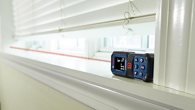 BOSCH GLM165-22 165 Ft Blaze Laser Distance Measure, Includes 2 AA Batteries - Image 18