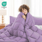 MUXHOMO 7 Pieces Full Comforter Set, Reversible Bed in a Bag Full Size - Image 2