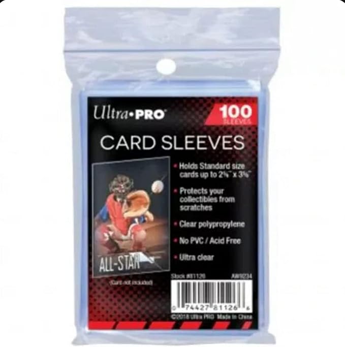 10 Pack Lot of 100 Soft Sleeves / Penny Sleeve - Image 3