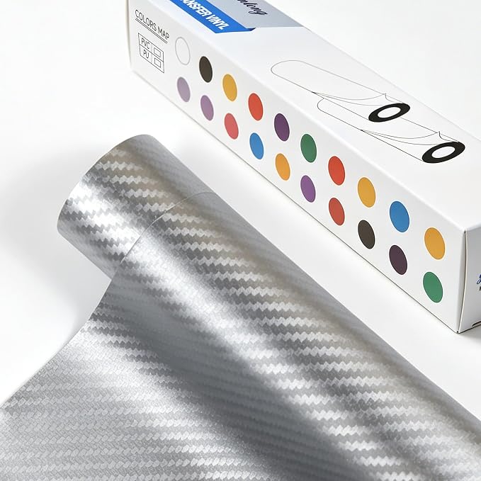guangyintong Heat Transfer Vinyl Carbon Silver HTV Rolls, HTV Vinyl by guangyintong
