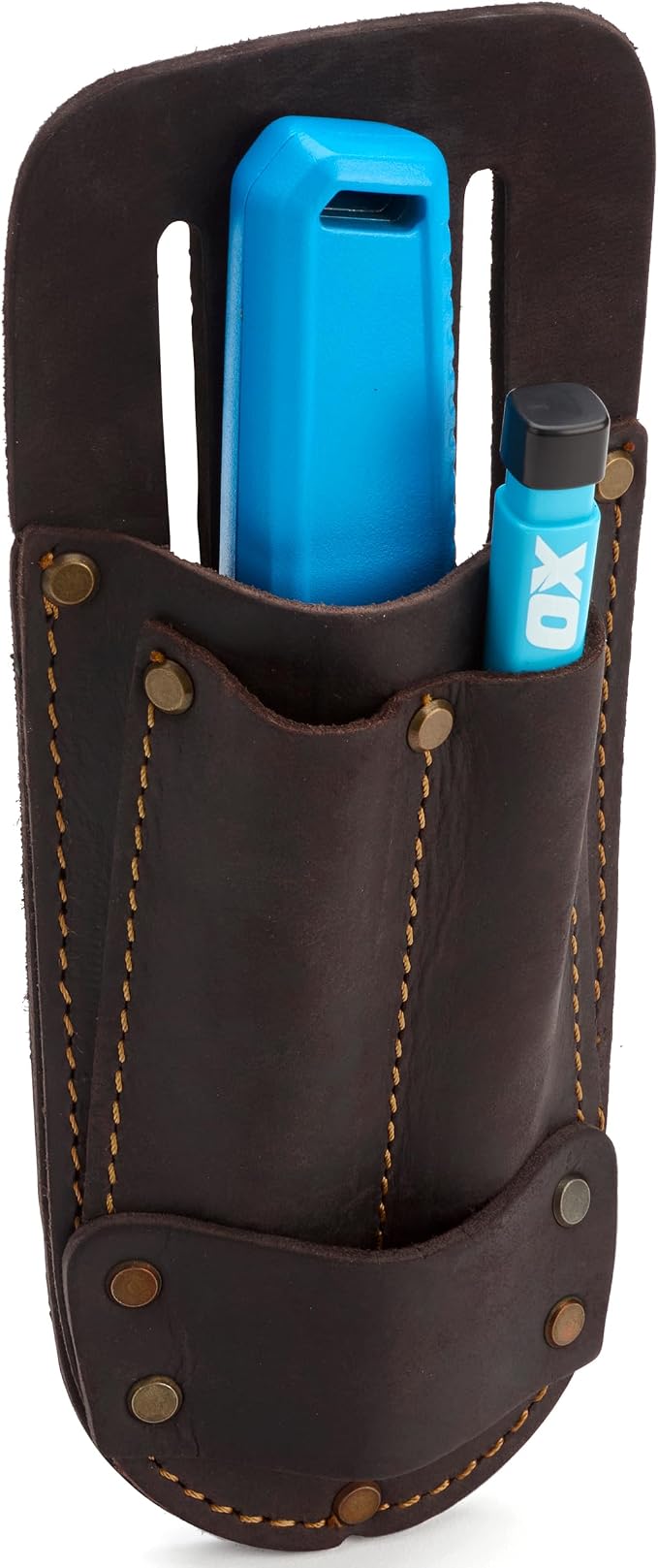 OX Tools Leather Tool Holsters & Pouches – Hammer, Tape Measure, Utility & - Image 4