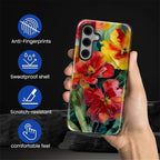 Case for Samsung Galaxy S26 Plus Case, Vintage Floral Girly Design- Hybrid Dual - Image 3