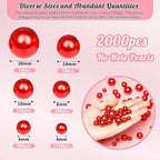2000PCS Pearls for Crafting, Candles Centerpiece, DIY Crafts, Jewelry Making - Image 2
