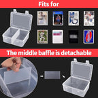ALCYON 1600+ Trading Card Storage Box, Waterproof Plastic TCG Card Organizer - Image 5