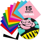12" x 10" Iron-On 3D Puff Heat Transfer Vinyl Sheets by Unknown