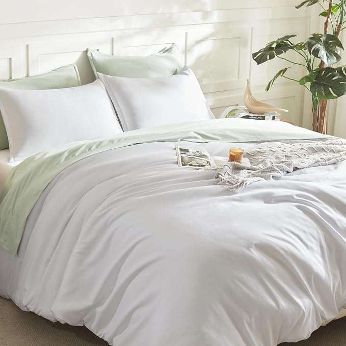 Litanika White Oversized King Comforters Super King Size, 3 Pieces Lightweight - Image 5