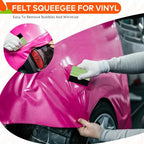 WRAPXPERT Squeegee for Vinyl, Tool Kit for Crafts Car Wrap Window Tint - Image 3